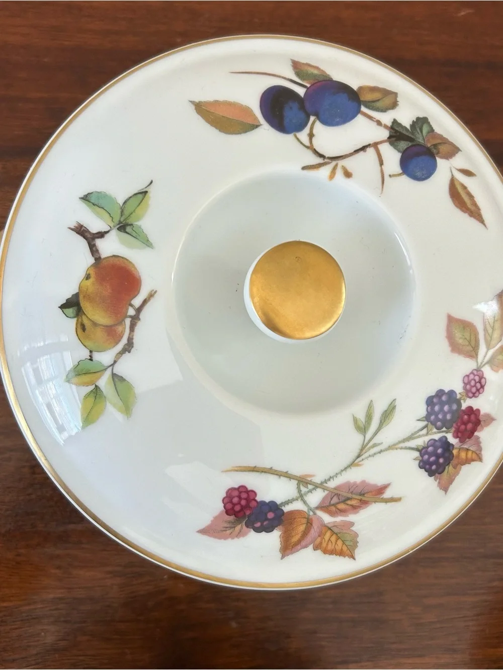 Vintage Royal Worcester Evesham 1 Qt Covered Casserole – Asparagus & Chestnut